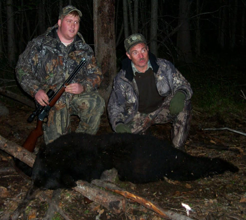 Jason Marsh used a well-used Marlin 336 in .30-30 to take this Alaskan black bear. With millions made, vintage Marlins are solid bargains and, unlike older top-eject Winchesters, side-eject Marlins are ideally suited for scope mounting
