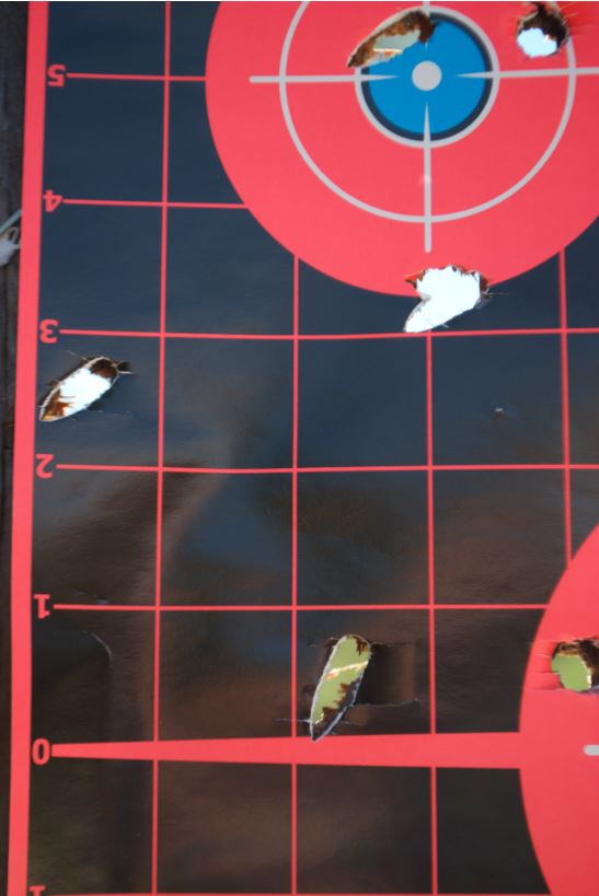 When you see a target like this with keyholing bullets you know you’re in trouble! It can be a shot-out barrel, but in this case my 1899 .250 Savage had a slow 1:14 twist unable to stabilize the longer bullets in common use today.