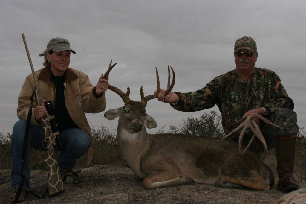 Tx wt Donna 270: Donna Boddington used her MGA .270 to take this Texas whitetail. Throughout North America, there are no deer hunting situations where the .270 doesn’t fit in well.
