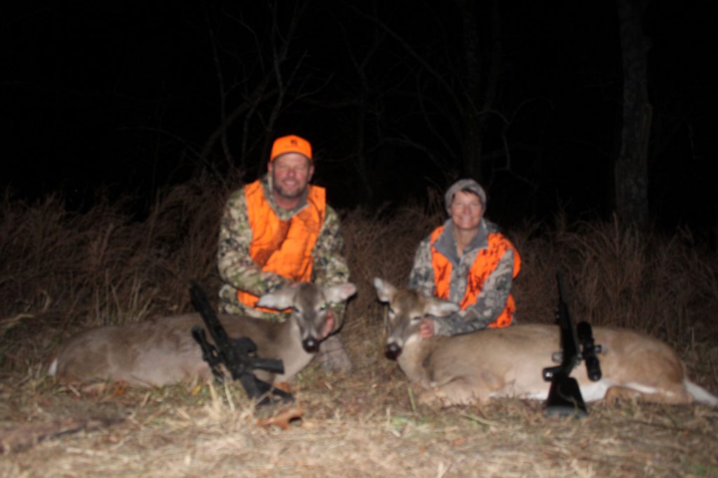 IMG_4168: Washingtonians Larry and Erin Tremaine had a brand-new .350 Legend AR at Boddington’s Kansas farm during the 2019 rifle season. It accounted for several whitetails out to 200 yards, delivering impressive performance.