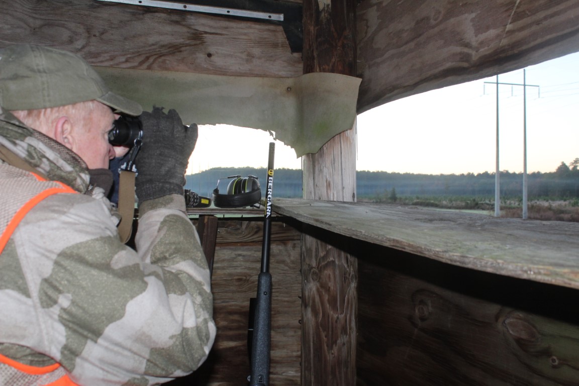 In a favorite deer stand with a new Bergara in .300 PRC. Absent conventions and most events during the pandemic, it wasn’t until hunting season 2021 that Boddington had a chance to try out some of the newest rifles and cartridges.