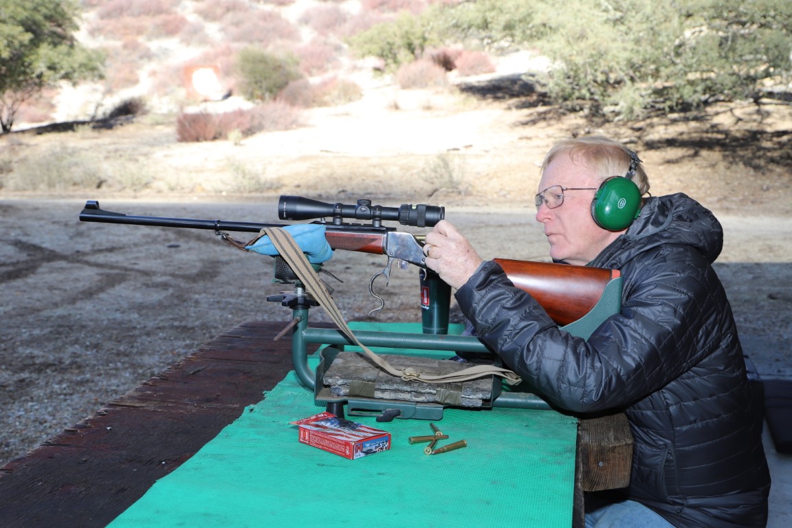 Uberti Courteney Stalking Rifle in .303 British.