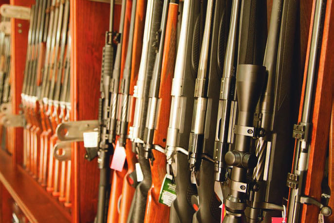 Gun rack.