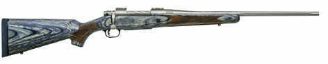 Mossberg Patriot 270 Winchester 22" Fluted Barrel Black /Gray Laminated Stock Marine Coat Bolt Action Rifle 27912
