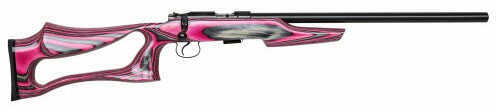 CZ USA Rifle 455 Varmint SS Evolution 22LR Pink Laminate/Gray Thumbhole Special Grip Stock 20.5" Barrel 5 Round Mag