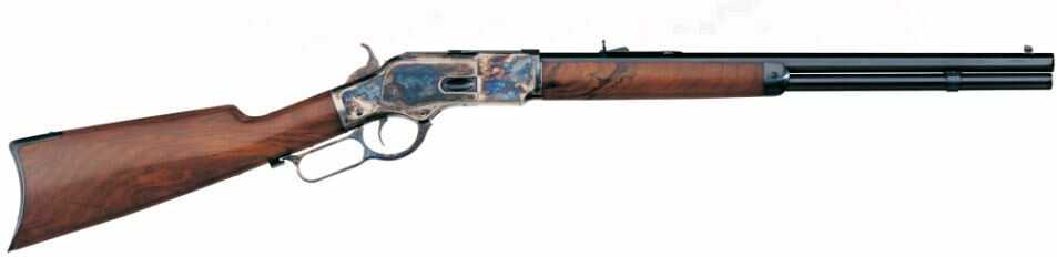 Uberti 1873 Carbine .44-40 Round Barrel 16-1/8" With Short Stroke LINKS Case Hardened