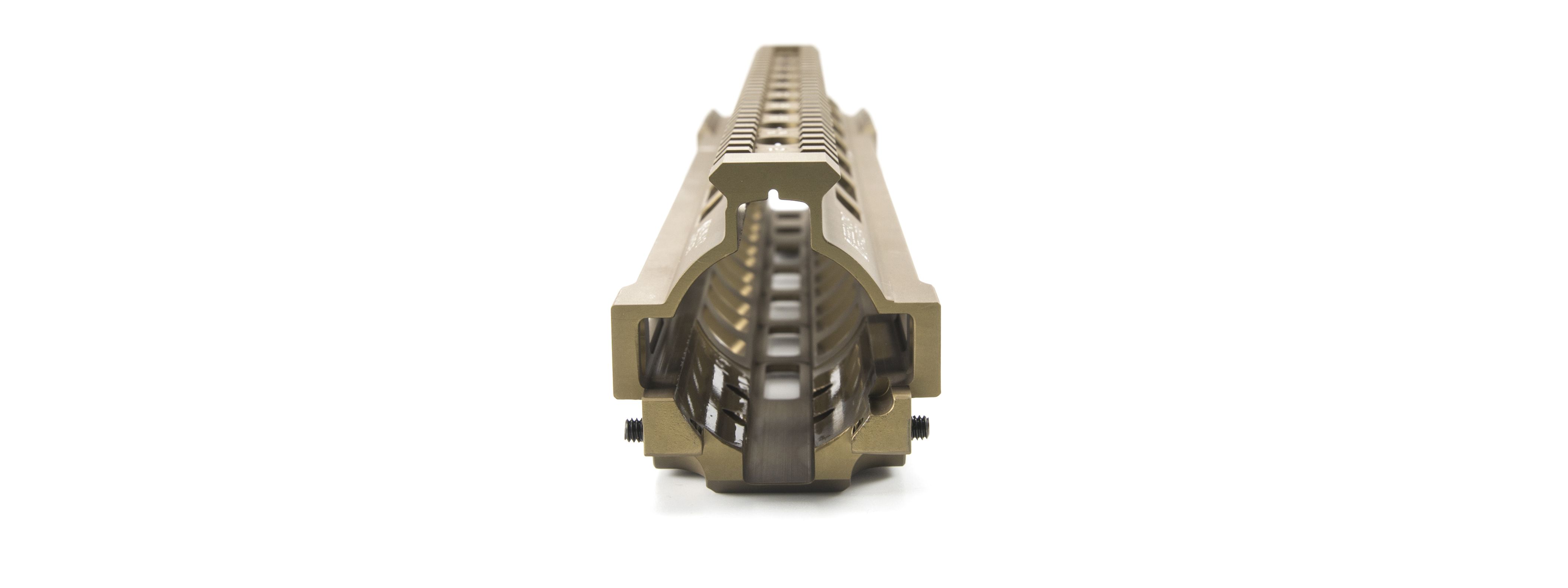 Geissele Automatics AR-15 Super Modular Rail MK4 13.5" M-LOK Aluminum Desert Dirt