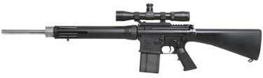 ArmaLite Inc AR-10(T) 308 Winchester 20" Barrel 10 Round Stainless Steel HBAR National Match Trigger Black Semi Automatic Rifle 10TBNF