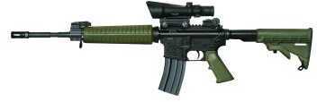 ArmaLite M-15A4 223 Remington /5.56 NATO 16" Barrel 30 Round Carbine Telescoping Stock Green Semi Automatic Rifle 15A4C