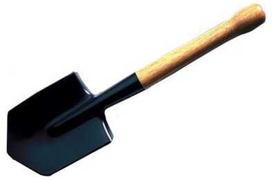 Cold Steel 19.68" Special Forces Shovel 25.7oz Wood Handle