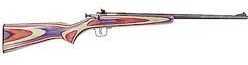 Crickett 22 Long Rifle Red White Blue Laminate Barrel 253