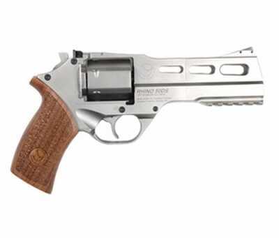 Revolver Chiappa White Rhino 357 Magnum 5" Barrel Brushed Nickel Finish WHITERHINO50DS