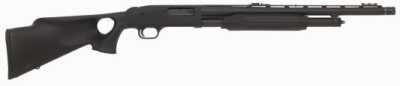 Mossberg 500 Turkey Thugs Synthetic 12 Gauge Shotgun 20 Inch Ported Fiber Optic Sight Matte Black Finish 57700