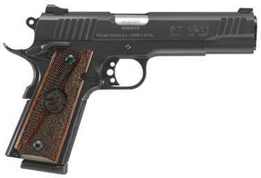 Taurus PT1911 45 ACP 5" Barrel 8 Round Bull's Head Walnut Grip Semi Automatic Pistol 1191101BHW