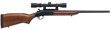 NEF / H&R Handi-Rifle 243 Winchester 22" Heavy Barrel 3x9x32mm Scope Mounted Break Action Rifle 72554