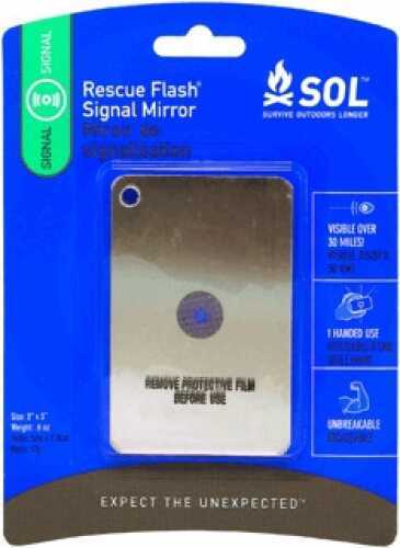 Survive Outdoors Longer / Tender Corp Adventure Medical SOL Series Rescue Flash Mirror 0140-1003
