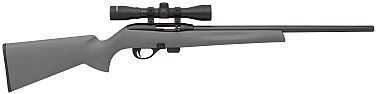 Remington 597 Semi Automatic Rifle 22 Long Rifle 20" Blued Barrel 10 Round Magazine With A 3-9x32 Scope Black Synthetic Stock 6513