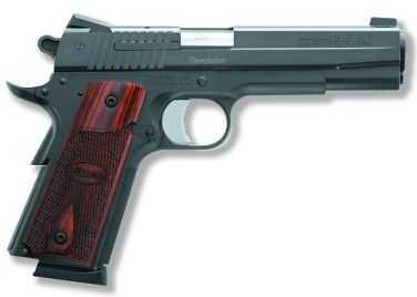 Sig Sauer 1911 45 ACP Black Stainless Steel 2-8 Round Mags Rosewood Grip Semi Automatic Pistol 191145BSS