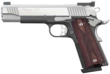 Sig Sauer 1911 Match Elite 45 ACP Duotone Adjustable Target Semi Automatic Pistol 1911T45TME