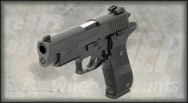 Sig Sauer P220 45 ACP Elite Adjustable Sight Dark Alloy Grip 2-8 Round Mags Semi Automatic Pistol 220R45DSE