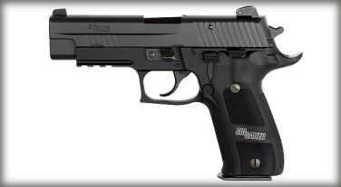 Sig Sauer P226 40 S&W Elite DRK Black SIGLITEAdjustable Combat Night Sights Aluminum Alloy Grip Semi-Automatic Pistol E26R40DSE