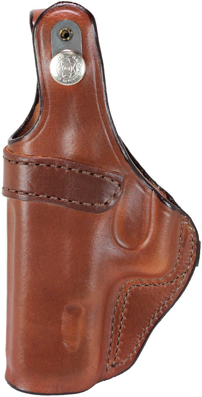 Bianchi 3S Pistol Pocket Leather Holster Plain Tan, Size 04, Right Hand 18012