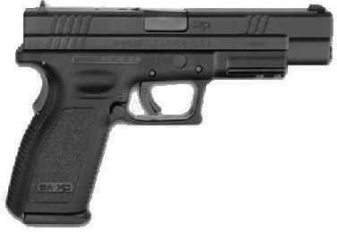 Springfield Armory XD 40 S&W 5" Barrel Tactical Black Frame Trijicon Sights 2-12 Round Mags Semi-Automatic Pistol XD9412HCSP06