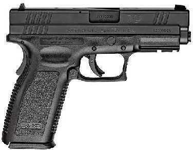 Springfield Armory XD 45 ACP 4" Barrel Black Finish 2-13 Round Mags Semi Automatic Pistol XD9611HCSP06