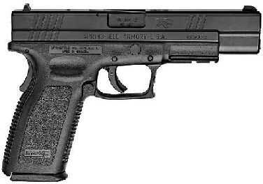 Springfield Armory XD 45 ACP 5" Barrel Tactical Black Finish 2-13 Round Mags Semi Automatic Pistol XD9621HCSP06