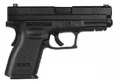 Springfield Armory XD 45 ACP 4" Barrel Compact Black Finish Trijicon Sight Semi Automatic Pistol XD9648HCSP06