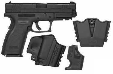 Springfield Armory XD 40 S&W V-10 4" Barrel Black 2-12 Round Mags Semi-Automatic Pistol XD9702HCSP06