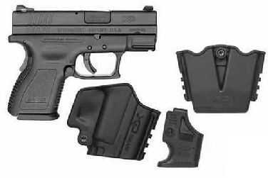 Springfield Armory XD 9mm Luger Subcompact 3" Black Trijicon 2 16Rd Pistol XD9831HCSP06
