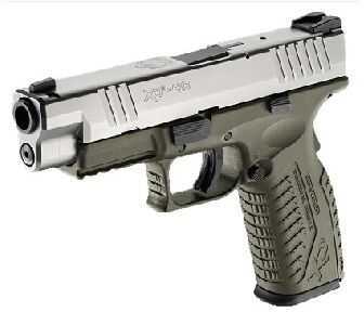 Springfield Armory XDM 40 S&W OD Stainless Steel 16 Round Semi Automatic Pistol XDM9242HCSP