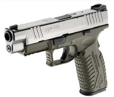 Springfield Armory XDM 9mm Luger OD Green Stainless Steel Pistol XDM9341HCSP