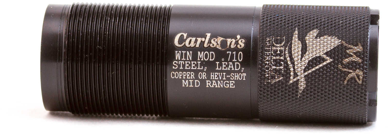 Carlsons Extended 12 Gauge Steel Shot Choke Tube Mid Range, Fits: Winchester/Weatherby 07474