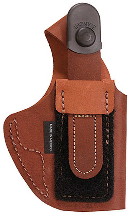 Bianchi 6D Deluxe Waistband Holster Natural Suede, Size 16, Left Hand 19053