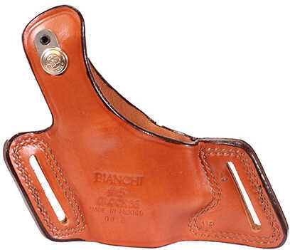 Bianchi 5 Black Widow Leather Holster Plain Tan, Size 18, Right Hand 19826