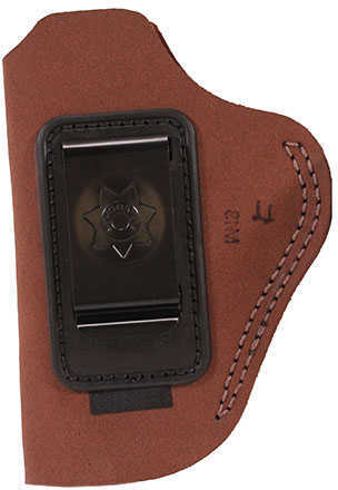 Bianchi 6 Waistband Holster Natural Suede, Size 11, Left Hand 18027