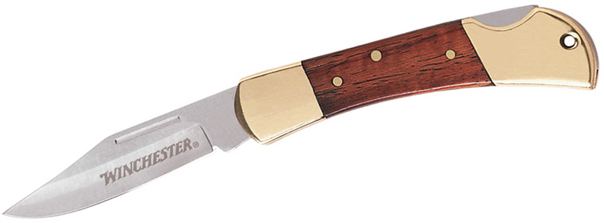 Winchester Knives Brass Folder 2.5" 22-41324