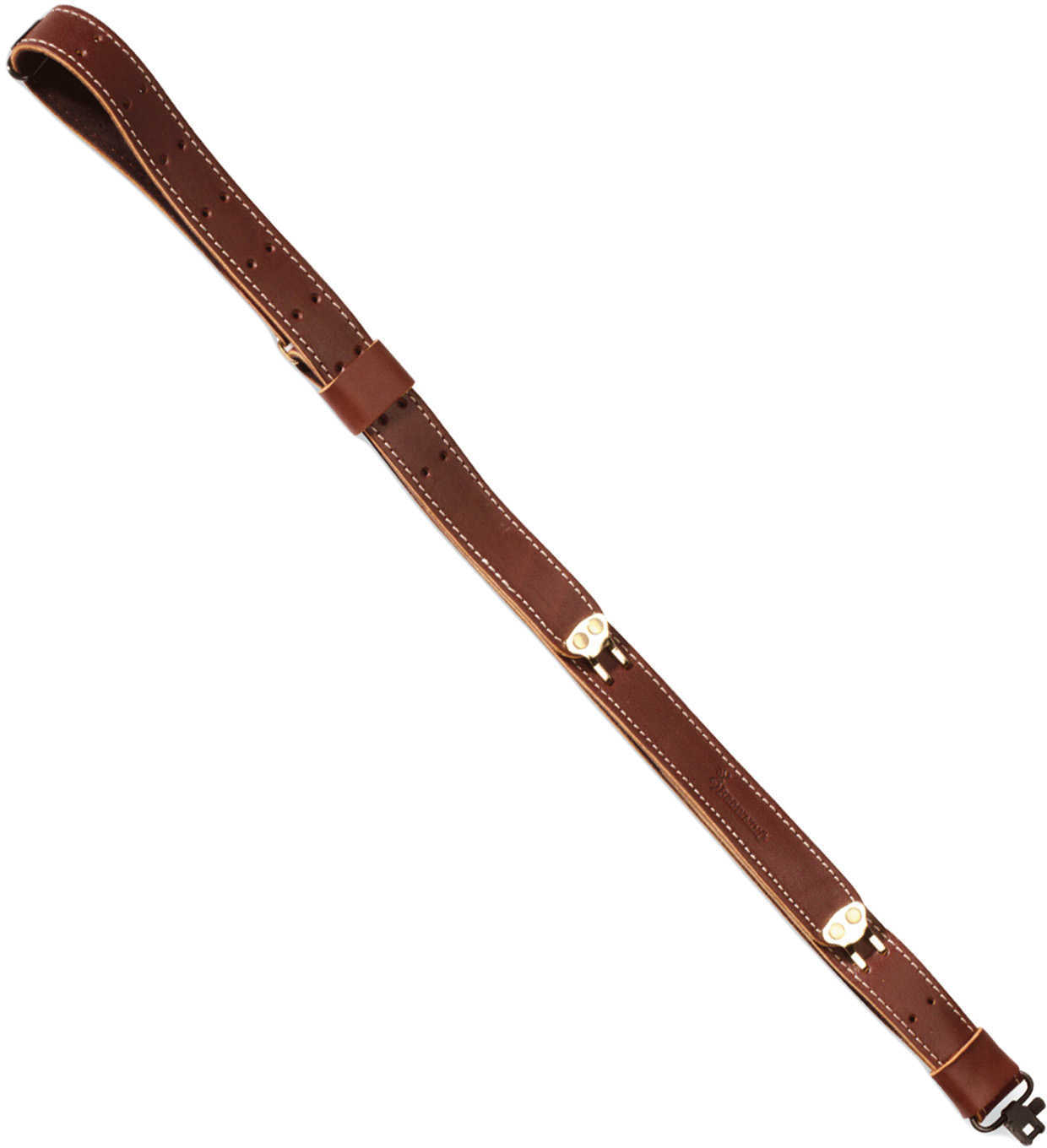 Browning Leather Latigo Sling, Military Style with Swivels 12244