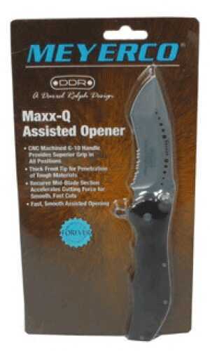 Meyerco MAXX-Q Assisted Opener Serrated MFDRMQ2AO