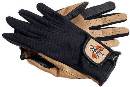 Browning Mesh Back Shooting Gloves Tan/Black, Large 3070118803