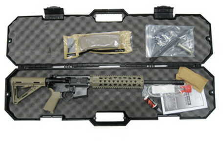 Black Dawn AR-15 300 AAC Blackout Round Mid Length MFR Rail Flat Dark Earth Semi Automatic Rifle BDR-15-Flat