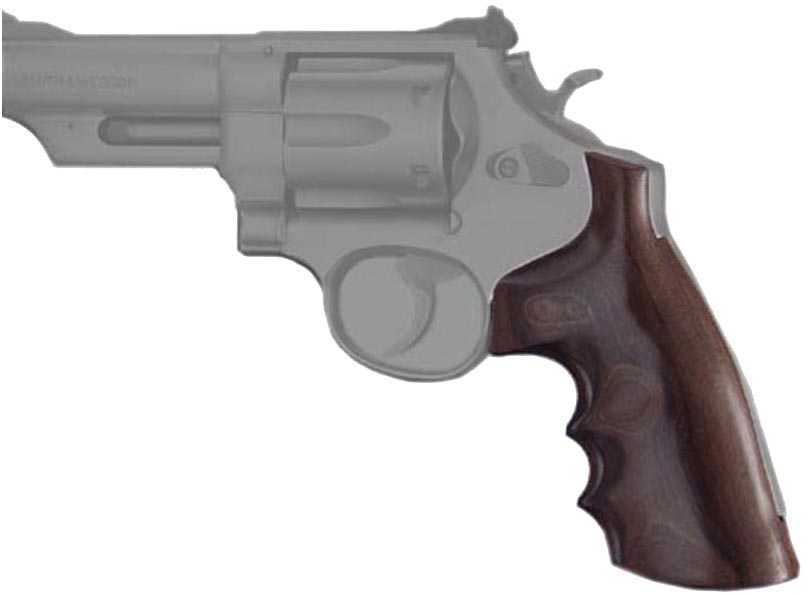 Hogue Wood Grips - Pau Ferro Smith & Wesson N Frame Square Butt 29300