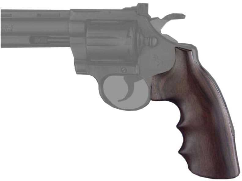 Hogue Wood Grips - Pau Ferro Colt Diamondback D Frame 49300