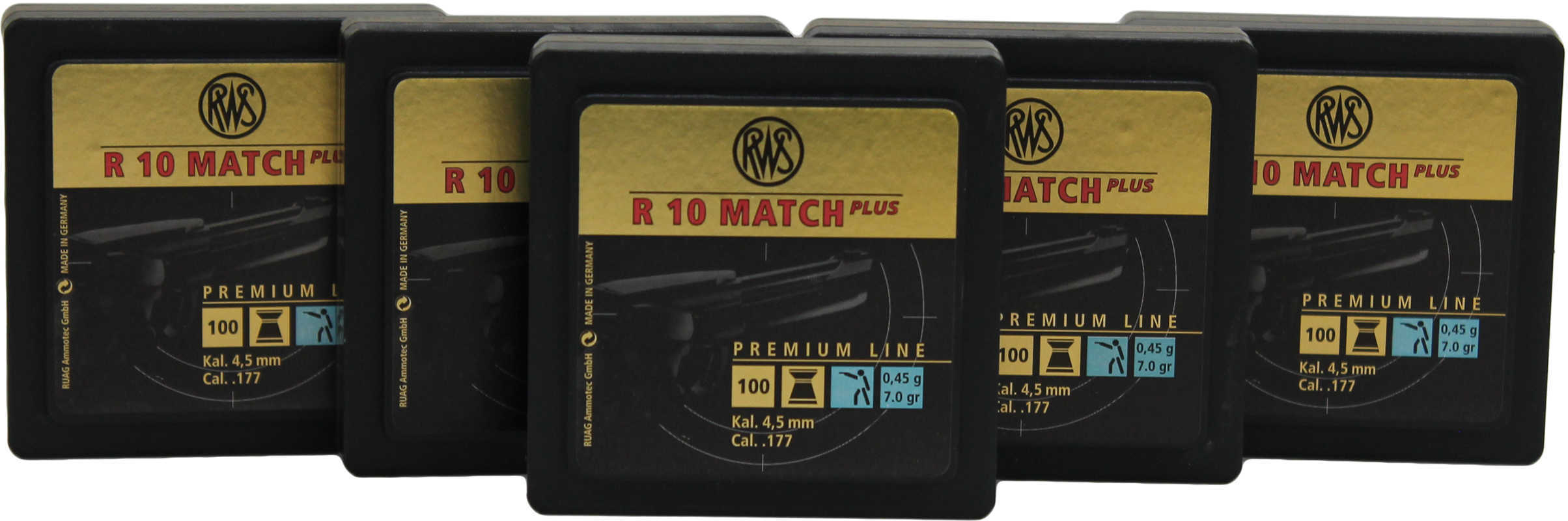 Umarex USA RWS R10 Match Plus Competition Pellets 7.0 Grains .177 (Per 500) Md: 2315010