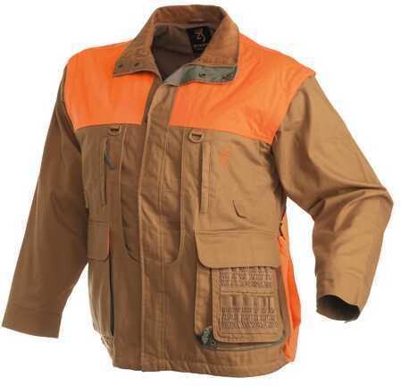 Browning Upland Canvas Jacket, Zip Sleeve, Field Tan X-large Md ...