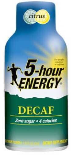 5-Hour Energy Drink Citrus Decaf, Per 12 618121