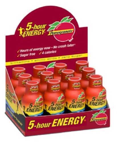 5-Hour Energy Drink, Original, Per 12 Pomegranate 818125