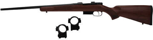 <span style="font-weight:bolder; ">CZ</span> USA CZ527 American 17 Hornet 5 Round Walnut Stock Stainless Steel Trigger Bolt Action Rifle 03065